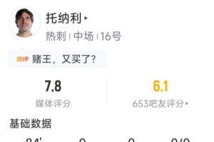 托納利神搶斷還是誤判？熱刺敗北爭議重重