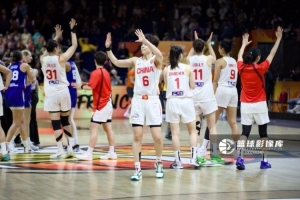 中國女籃111-46大勝泰國