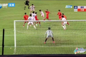 門前混戰！漳州隊周海炎率先破門！比分1-0領先