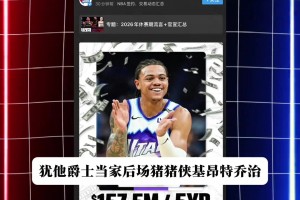 這合同性價(jià)比如何？爵士5年1.575年續(xù)約基昂特·喬治